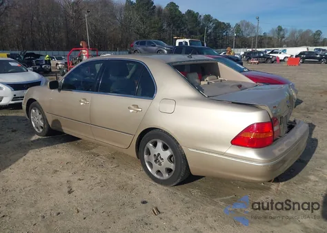 2002 Lexus Ls 430 z USA, uszkodzony, nr VIN JTHBN30F420054354